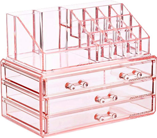 Stackable Acrylic Vanity Organizer