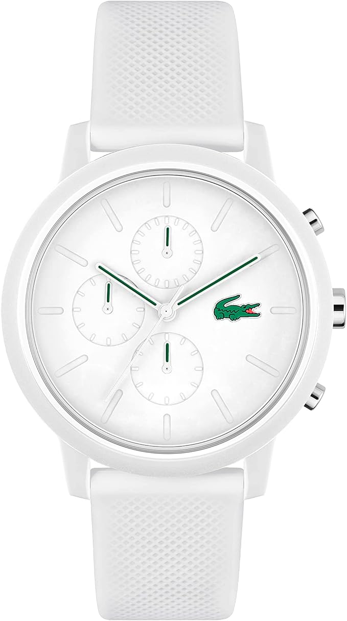 Sporty Lacoste Chronograph Watch with Water Protection