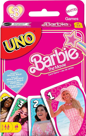 Movie-Inspired Barbie UNO with Surprise Powers