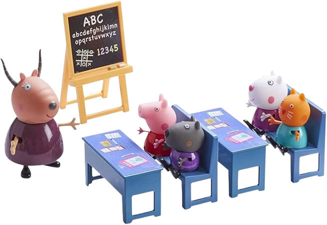 Peppa Big Klaslokaal Speelset