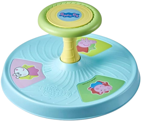 Peppa Pig Musical Spinning Ride-On