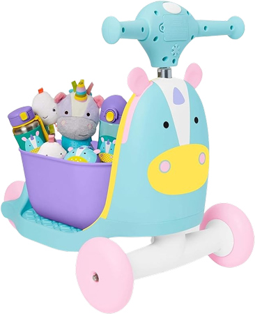 Convertible Unicorn Growth-Walker With Storage