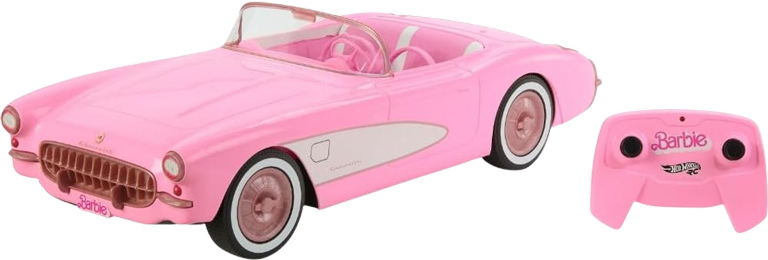 Zdalnie Sterowany Różowy Corvette z Filmu Barbie