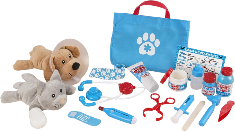 Set da Veterinario con Clinica per Bambini