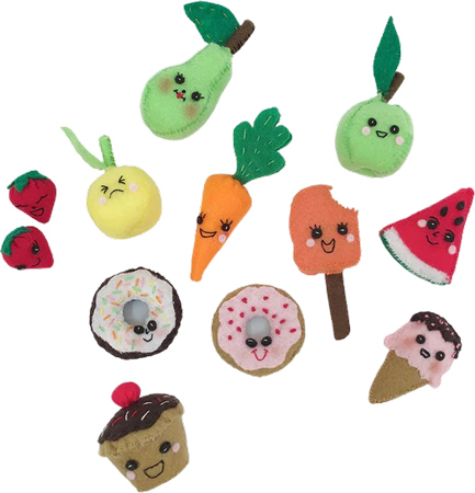 DIY Kawaii Food Plushies Sewing Kit