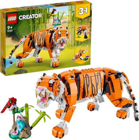 LEGO Creator 3-in-1 Majestic Tiger Building Set