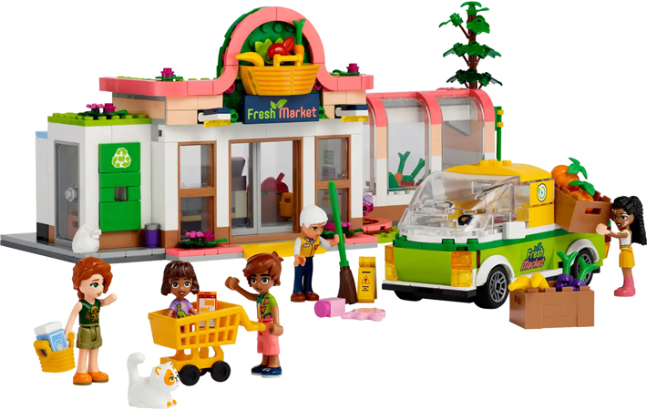 Sustainable LEGO Friends Grocery Store