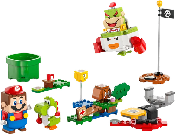 Interactive LEGO Mario Digital Adventure Builder