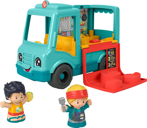 Musical Little People Food Truck with Fold-Out Counter