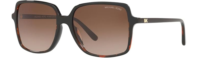 Michael Kors Square Gradient Sunglasses with Tortoise Frame