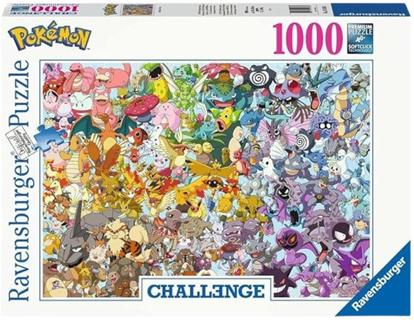 Ravensburger Pokémon Eerste Generatie Puzzel met Softclick