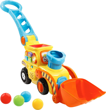 VTech Bulldozer Loopwagen met Ballenpret