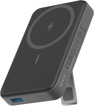 Magnetische PowerCore 10K Powerbank met Standaard