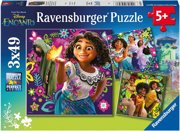 Disney Encanto Puzzelset met 3 Puzzels van Ravensburger