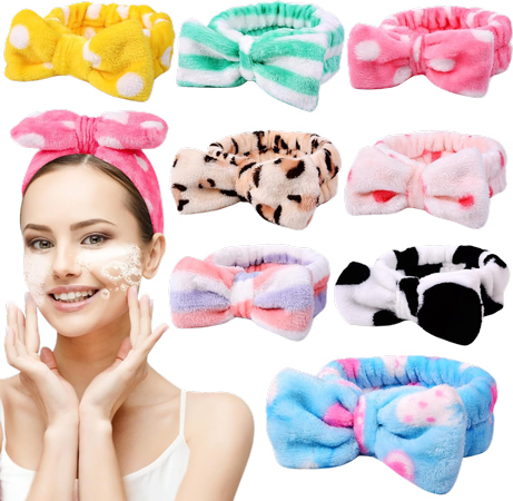 Spa Headband Set with Bows