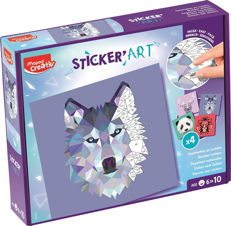 Dieren Mozaïek Stickerkunst Set