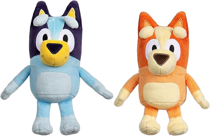 Huggable Bluey & Bingo Plush Pair