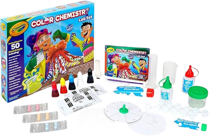 Color-Changing Science Lab with 50 Experiments