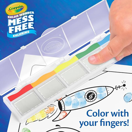 Magic Color-Reveal Fingerprint Art Set