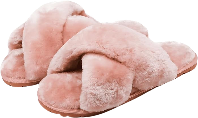 Cozy Cross-Band Memory Foam Slippers