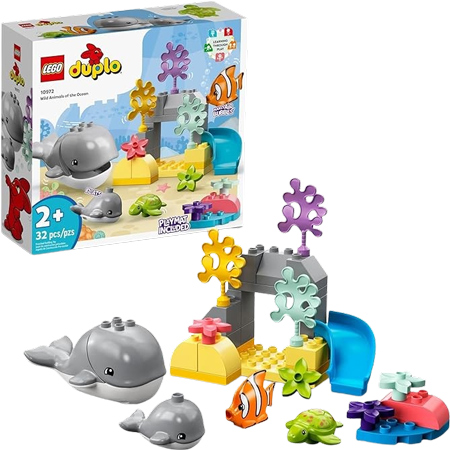 DUPLO Oceaanvrienden Set met Bewegende Walvis