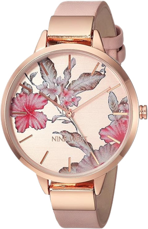 Nine West Horloge met Kersenbloesem Design