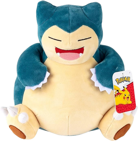 Knuffelbare Snorlax: Pokemon Pluche Knuffel (30cm)