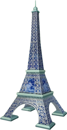 Glowing Eiffel Tower 3D Puzzle