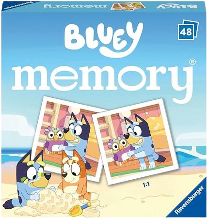 Bluey Memory Kaartspel voor Onderweg