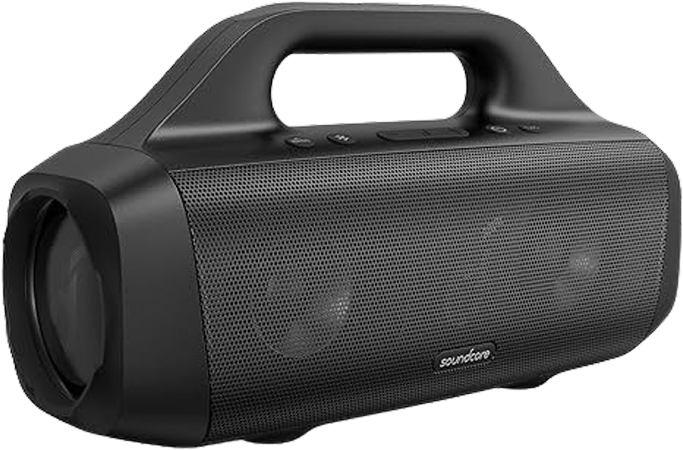 Adventure-Ready Waterproof Anker Speaker with Bass Boost