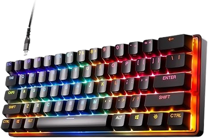 Profi-Gaming-Tastatur mit magnetischen, einstellbaren Tasten