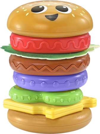 Jumbo Learning Burger with Spinning Surprises