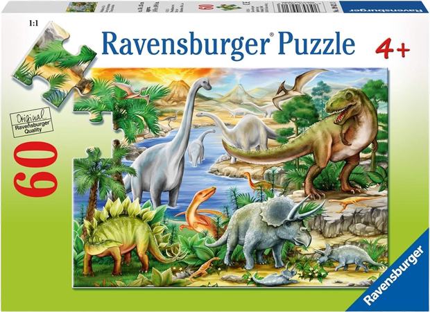 Dino-Entdecker Puzzle für kleine Forscher