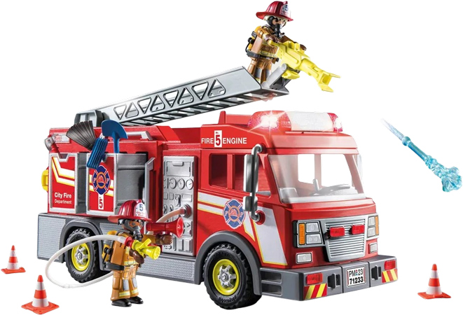 Playmobil Brandweerwagen met Draaibare Ladder