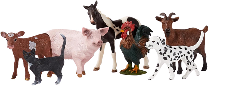 Schleich Boerderijdieren Set met Realistische Details