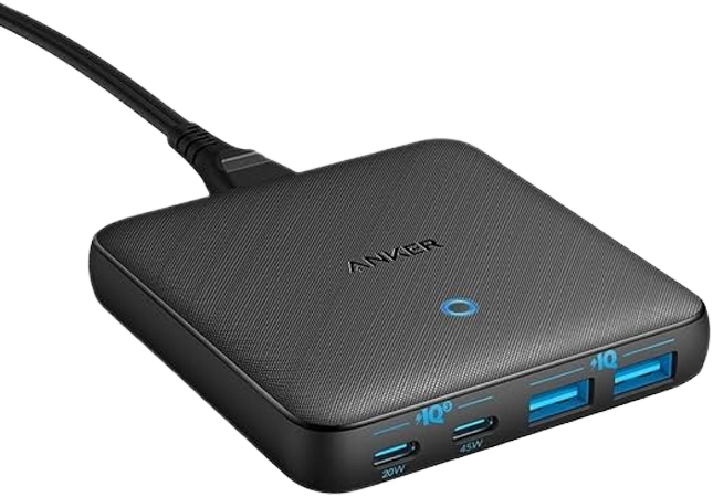 Anker 543 Laddningshubb med Fyra Portar