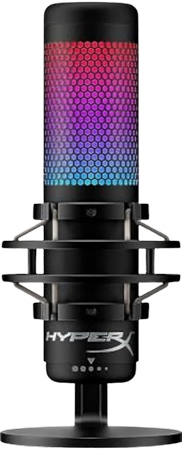 Color-Changing Gaming Microphone with Professional Sound