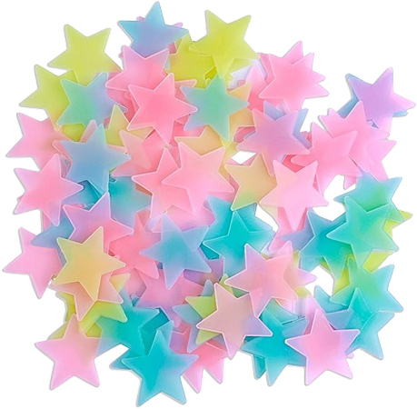 Three-Color Glowing Star Universe