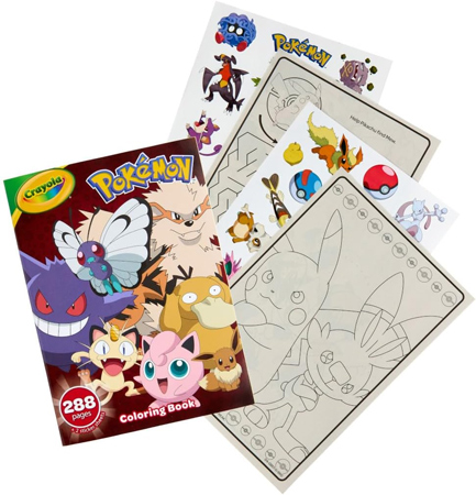 Pokémon Kleurboek XXL met Stickers