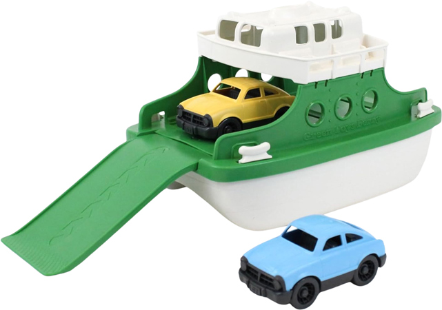 Green Toys Veerboot met Auto's