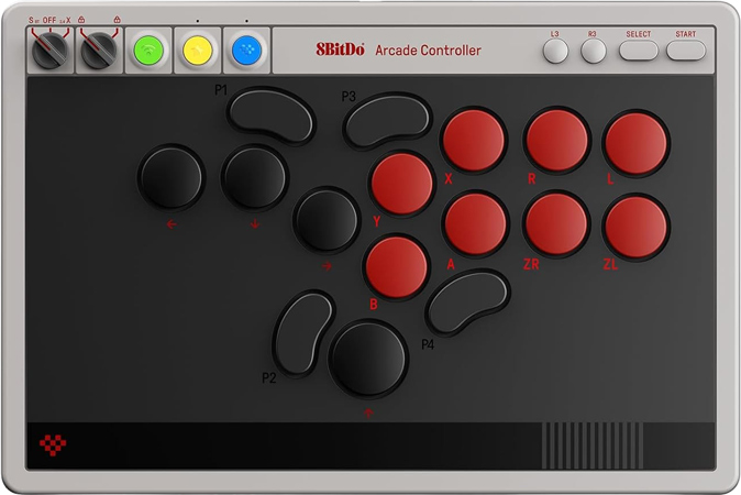 Arcade Vechtspelcontroller Zonder Joystick