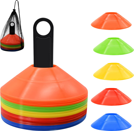 Conos de Entrenamiento Deportivo Multicolor