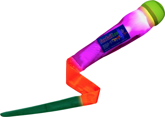 Pelota LED Luminosa con Cola para Juegos Nocturnos