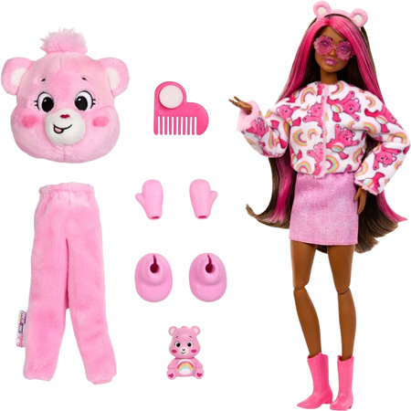 Muñeca Sorpresa Care Bears con Cabello Mágico