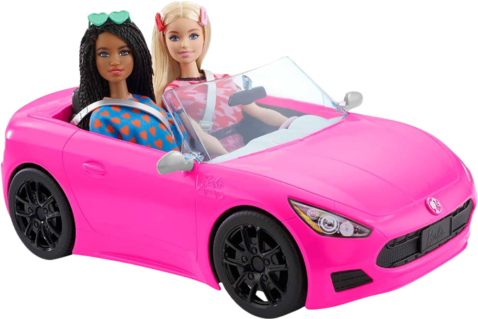 Rosa Cabrio für Puppen