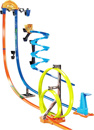 Hot Wheels Muurcircuit met Verticale Lancering