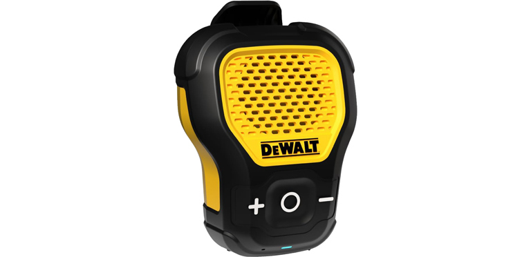 DEWALT Bluetooth Speaker met Clip