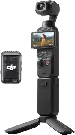 DJI Pocket 3 Creator Combo - Videocamera Tascabile con Gimbal