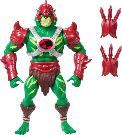 Krijger Actiefiguur met Kattenmasker en Wapenuitrusting