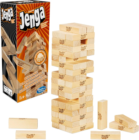 Jenga Torre di Blocchi in Legno